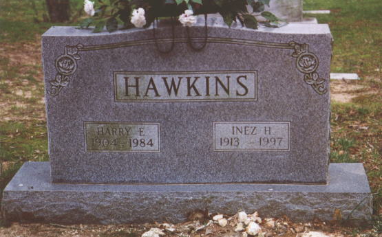 Harry Hawkins Tombstone